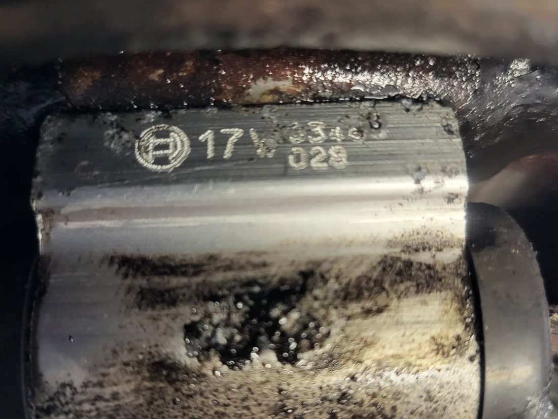 Cylindre de roue d'un frein à tambour contrôlé en étanchéité avant remontage