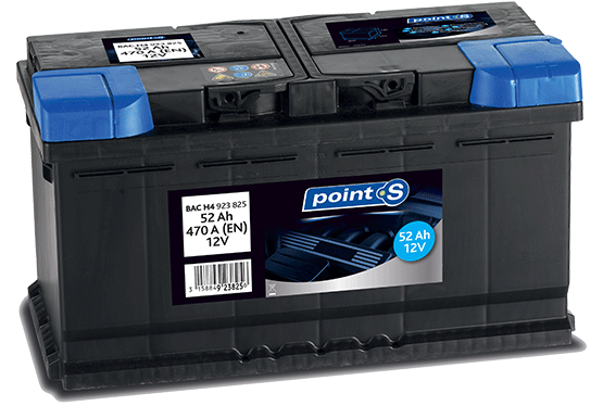 Batterie POINT S 70Ah/640A bac haut