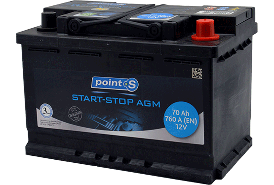 Batterie S&S AGM POINT S 95Ah/850A 3664783005