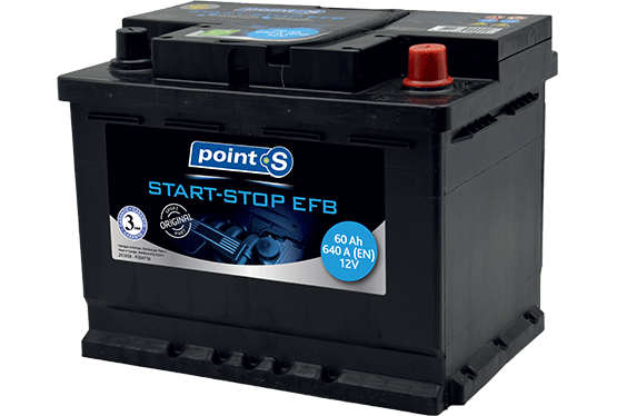 Batterie S&S EFB POINT S 70Ah/650A