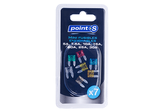 Mini fusibles enfichables (x7)