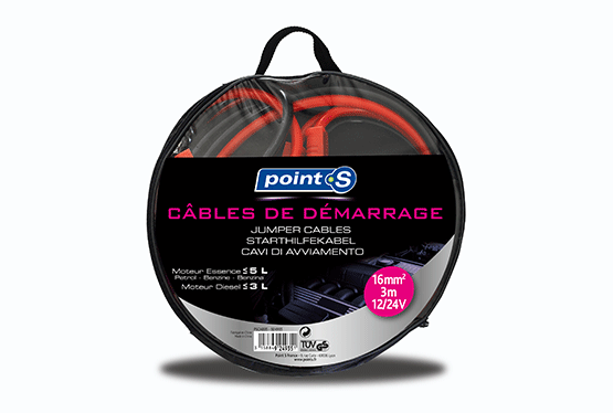 Câbles de démarrage 16mm² - 200A