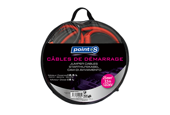 Câbles de démarrage 25mm² - 300A