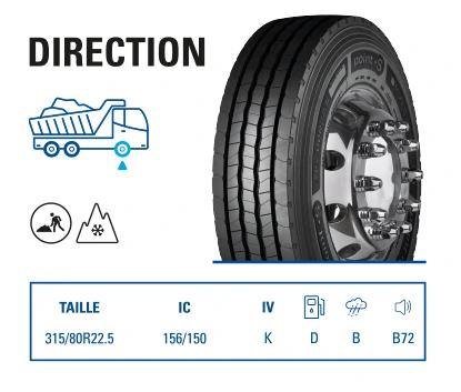 Pneu Point S Tyres Truck direction